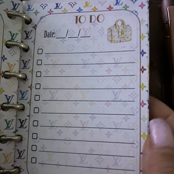 Gucci Authentic Guccissima embossed leather  Rose metallic agenda *chk video* - Picture 15 of 17